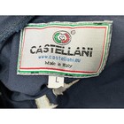 Castellani Shooting Hunting Vest Men s Navy Brown Cotton Italian Gorpcore Size L