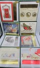 8x15 Christmas Santa Greeting Cards Holiday Collection Boxed Cards New