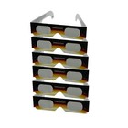 6 Pairs Bookishbunny Solar Eclipse Viewers Paper Glasses Iso 12312-2 2023-2024