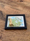 Canada          3d Topographical Raised Relief Map Framed Wall Art Travel Gift