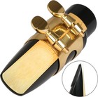 29 Pcs Alto Saxophone Mouthpiece Kit - Includes Metal Ligature 2 5 Reeds Cush   