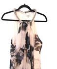 Calvin Klein Elegant Womens Rhinestone Halter Long Dress Gown Sz 16