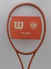 New Wilson Blade 98 16x19 V9 0 Roland Garros Tennis Racquet Unstrung Grip 4 3 8   