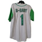 Kekambas G-baby Jarius Evans  1 Hardball Movie Baseball Jersey Stitched  Large