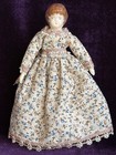 Lot Of 2 Miniature Antique vintage German China Dollhouse Dolls