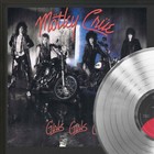 Motley Crue Framed Black Wood Legends Of Music Platinum Lp Record Display 