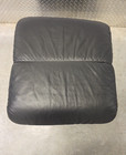 Ekornes Stressless Leather Storage Ottoman   Black   Locking Casters   Free Ship