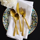 Fortessa Arezzo Hammered Flatware Sets 42739