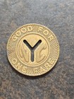 New York City Transit Authority Subway Token Y-cutout Fare