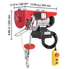 Uimoso Electric Hoist Crane Winch 440-2200 Lbs 328  Wireless   14  Wired Remote
