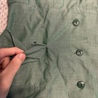 True Vintage Girl Scouts Of America Green Uniform Dress Permanent Press Size 8