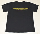 Vtg T-shirt Gildan Size L Y2k Frank Zappa Occupy Yourself Meek Inherit Nothing