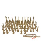 Mixed Medical Volumetric Flasks Lot Of 76