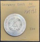 1910 Robert Koch Germany 5 Mark - Unc