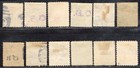 Philippines Us Possession Eleven Official Stamps Used Nice 