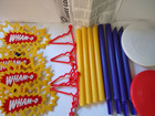 Wham-o Frisbee Golf Set 1998 Vintage Game Full Size  Complete Used Once