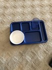Cambro Eaps1014186 Tray w  Compartments Navy Blue Cup And Bowl Camping Set
