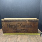 Antique Early 1900   s Murphy Varnish Company Box Newark N j