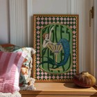 Pisces Zodiac Poster Unframed Vintage Astrology Wall Art Decor