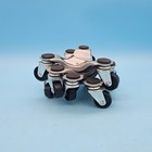4 Franklin 3 Wheel Steel Movers Dolly 132 Lb Each Capacity Swivel Coasters