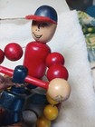 Vtt Pull Toy Boy On Tricycle Wooden   String Pull Toy