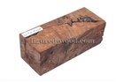 Velvet Tamarind Burl  0428 - 6 1 2  X 2 3 4  X 2 1 4   ideal For Stabilizing 