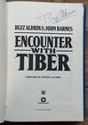 Buzz Aldrin Signed  encounter With Tiber  Book Nasa Moonwalker Apollo Astronaut