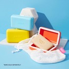 Brixy Beauty Bar Travel Case Set 4 125  X 2 25  X 1 5   Yellow  Blue  Orange