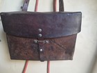 Vintage 1974 Swiss Army Leather Officer Shoulder Bag Map Case Fr Althaus Aarau