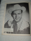 Autographed Copy Country   Western Caravan On Tour Souvenir Prog  1 Ernest Tubb