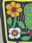 Vintage 1970s Kuna Mola Toucan Bird Reverse Appliqu   Textile San Blas Panama