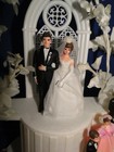 New Vintage Very Rare Wilton Spiral Staircase Wedding Cake Top  101-12936