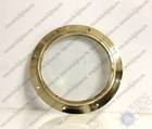Round Brass Ship Porthole Window Mid Century Wall Mount Antique Nautical