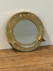 Antique Golden Finish 12 Inches Port Hole Ship boat Wall Window Gift
