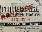 Canadian Tire Money 5c Ctc See Reverse   Lube Chit Very Rare Coupon Iv
