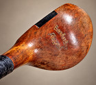 Antique Vintage Burrkeybilt Fancy Face Hickory Wood Shaft Golf Club Brassie