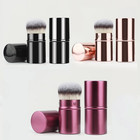 Retractable Kabuki Foundation Brush Travel Makeup Brush For Powder Cream