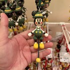Disney Parks 2026 Epcot Germany Mickey Mouse Pull String Christmas Ornament New