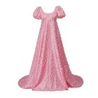Daphne Dress Regency Dress Women s Blue Lace Dress 