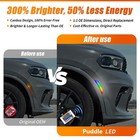 Rgb Smoked Front Rear Fender Led Side Marker Light For Dodge Charger 2015-2023