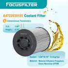 5x Focusfilter A4722030155 A4722030255 Coolant Filter For Detroit Dd13 Dd15 Dd16