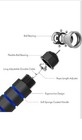 Jump Rope Gym Aerobic Exercise Boxing Skipping Adjustable Bearing Speed Fitness
