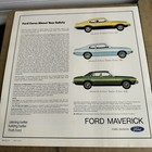 Vintage 1973 Ford Maverick Sales Brochure     Dealer Catalog Classic Car