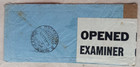 Uruguay 1941 Miniature Cover To England With Censor Label Only With 3 Figures