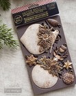 Evergreen Antler Emblem   Silicone D  cor Mould   Redesign With Prima   Christmas