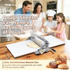 40 9  x15 5  Commercial Folding Manual Stainless Steel Machine   Dough Sheeter