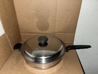 Lifetime Stainless Skillet 11  Saut   Fry Pan W  Lid 5 Ply T304cc