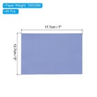 65 Sheets Vellum Paper 5x7 vellum Paper Printable Translucent Paper navy Blue