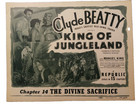 King Of Jungleland R1949 Serial  Chapter 14  All 4 Cards    Clyde Beatty  