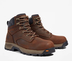 Nib Men Timberland Pro Titan Ev 6  Comp  Toe Brown Eh Sl Work Boots Size 10